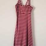Rebel Sugar  Front Keyhole Tie Striped Spaghetti Strap Dress Size Extra Small XS Photo 1
