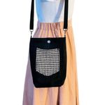 Handmade Chino Pants Crossbody Shoulder Bag Black Photo 0