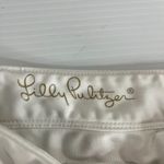 Lilly Pulitzer Pants Women's Sz 0 White Denim Ankle Preppy Worth Skinny Casual Photo 1