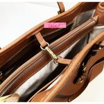 Michael Kors Jet Set Saffiano Leather Tote Bag Luggage Large Big Shoulder Purse Photo 9