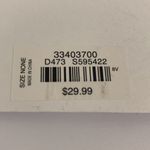 Loft outlet nwt Gold and Cream Textured Hoop Earrings Photo 2