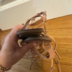 Loeffler Randall Heartla Ankle Wrap Gladiator Sandal Pink Nude Leather Heart 6.5 Photo 8