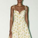 ZARA Floral Poplin Dress Photo 1