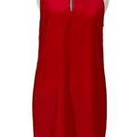 Amanda Uprichard Sleeveless Silk Dress - Red - Small Photo 0