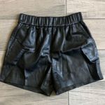 ANINE BING  vegan leather shorts Photo 1