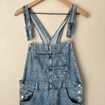 We The Free Free People  Ziggy Denim Straight Leg
Overalls Powder Blue Size L Photo 4