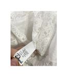 Vintage Deena Satin Lace Baby Doll Slip Dress Sheer Size S Coquette Feminine White Photo 3