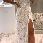 These Three Boutique White Lace Dress  Photo 0