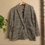 ZARA TRF Houndstooth Jacket Photo 1