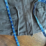 Anthropologie Saturday Sunday Gray Cotton Military Jacket Size Small P0971 Photo 12