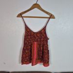 Free People  Burgundy Tank Top Photo 4
