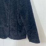 Gap  Vintage Black Faux Fur Jacket Photo 3