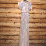 Mac Duggal NWT Embellished Full Length Layered Gown Dress 6 93582 Pink Photo 10