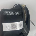 PRICELESS Bustier Size Small Can’t Resist Black NWT Boning Sexy Sheer Mesh Crop Photo 6