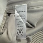 Athleta Cosmic Pants Size M Beige Wide Leg Elastic Waist Cropped Work Trousers Photo 4