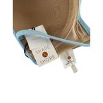 Shade & Shore NEW/NWT  Sky Blue Lightly Lined Longline Twist-Front Bikini Top 36B Photo 4