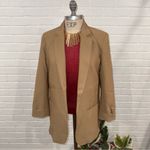 NEW Lovetree Oversized Classic Tan Women's Blazer Size M Photo 4