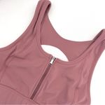 Varley  Dusty Rose Front Zip Performance Sports Bra in Size XS Photo 6