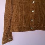 PacSun M Corduroy Jacket Brown Ribbed Button Collar Photo 2