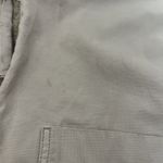 Eileen Fisher Khaki Organic Cotton Hemp Stretch Stand Jacket Size M Light Stains Photo 11