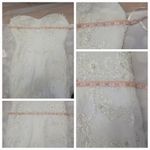 Casablanca Project Mermaid Wedding Grown Size 12 Silver Photo 9