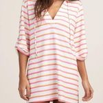 Trina Turk  Costa De Prata Hooded Tunic Size Small Swim Coverup‎ Photo 0