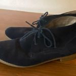 Franco Sarto  Navy Suede Ankle Boots Photo 1