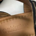 Olivia Miller  Day Dreams Ankle Strap Sandals W\Rhinestones Heel Zip 7 BLACK Photo 4