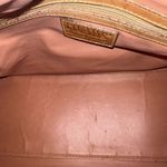 Alviero Martini I'IASSE Made Italy Geo Map Print Satchel Barrel‎ Handbag Doctor Tan Photo 12