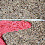 Wet Seal  Women's V-neck Lightweight Bright Pink 1/2 Sleeve Shirt Blouse Small Photo 7