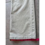 Loft  High Waist Straight Crop Jeans Cream Off White Wash Spring Academia Size 27 Photo 10