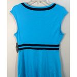 NY&Co Blue with Black Piping Cotton V Photo 6