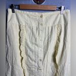 Free People Whitney Midi Skirt Yellow size Yellow Photo 5