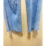 Indigo Rein Womens Distressed Wide Leg Jeans Acid Wash Denim‎ Ripped High Waist Y2K Photo 4