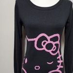 Divided H&M Hello Kitty off black tunic sweater size 2 Photo 0