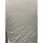 Wild Fable  Women Med Trendy Square Neck White Long Sleeve Pointelle Shirt New Photo 2