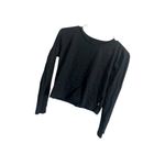 UGG  Womens XS Black Long Sleeve Crewneck Top Soft Comfortable Photo 1