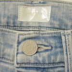 NWT Mother The Weekender Fray in Action Shot Distressed Stretch Flare Jeans 24 Blue Photo 5