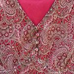 Loft Vintage 90’s  Printed Pink Tank MIDI Dress | 4 Photo 2