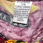 Dunn’s River Falls Jamaica Ocean Fish Sea Life Red Sleeveless Maxi Dress Vintage Size XL Photo 6