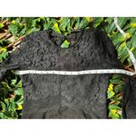 ZARA  Black Whimsigoth Lace Mini Dress Size Small Photo 5