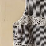 London Times  Monochrome Striped Pencil Skirt Photo 3