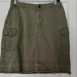 Gap size 6 army green cargo skirt Photo 0