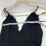 Katie May  Black Plunge Low Back‎ Saylor Gown Maxi Dress Womens Size Small NEW Photo 8