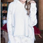 Shop The Mint fuzzy pullover hoodie Photo 4