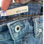 Ella Moss High Waist Straight Leg Junior Jeans Size 6/28 Light Wash Denim Photo 3