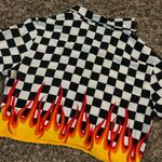 Checkered crop top Multiple Photo 4