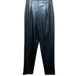 Princess Polly  Love Club Black Faux Vegan Leather Straight Pants Size 4 Photo 8