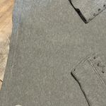 CHAPS  gray thermal cowl neck sweater size medium Photo 2