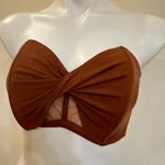 Savage x Fenty Aqua Hour Bandeau Bralette Brown Strapless Bra sz 16-18 1X Photo 3
